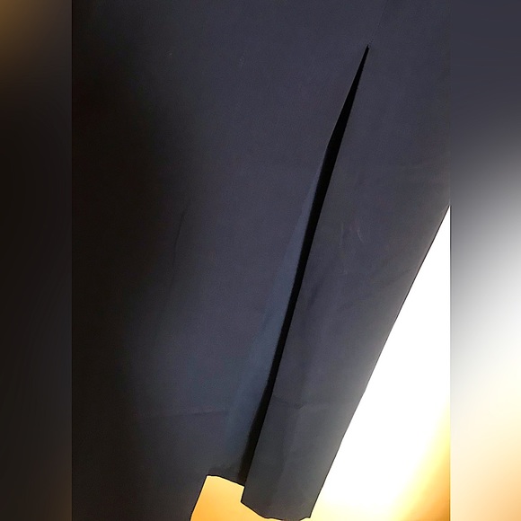 WAYF Navy Slitted Maxi Dress - Picture 6 of 10